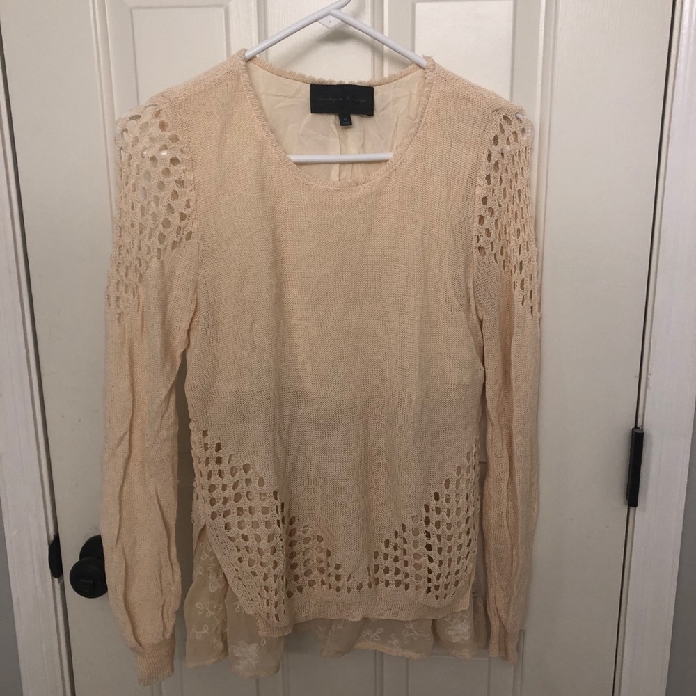 Anthropologie Sunday in Brooklyn Fiona sweater - Picture 2 of 5